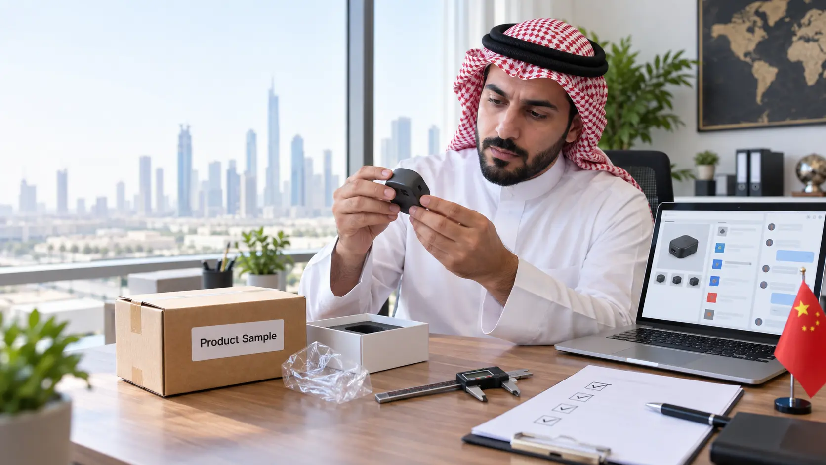 فحص عينة منتج قبل الاستيراد من الصين عبر علي بابا
